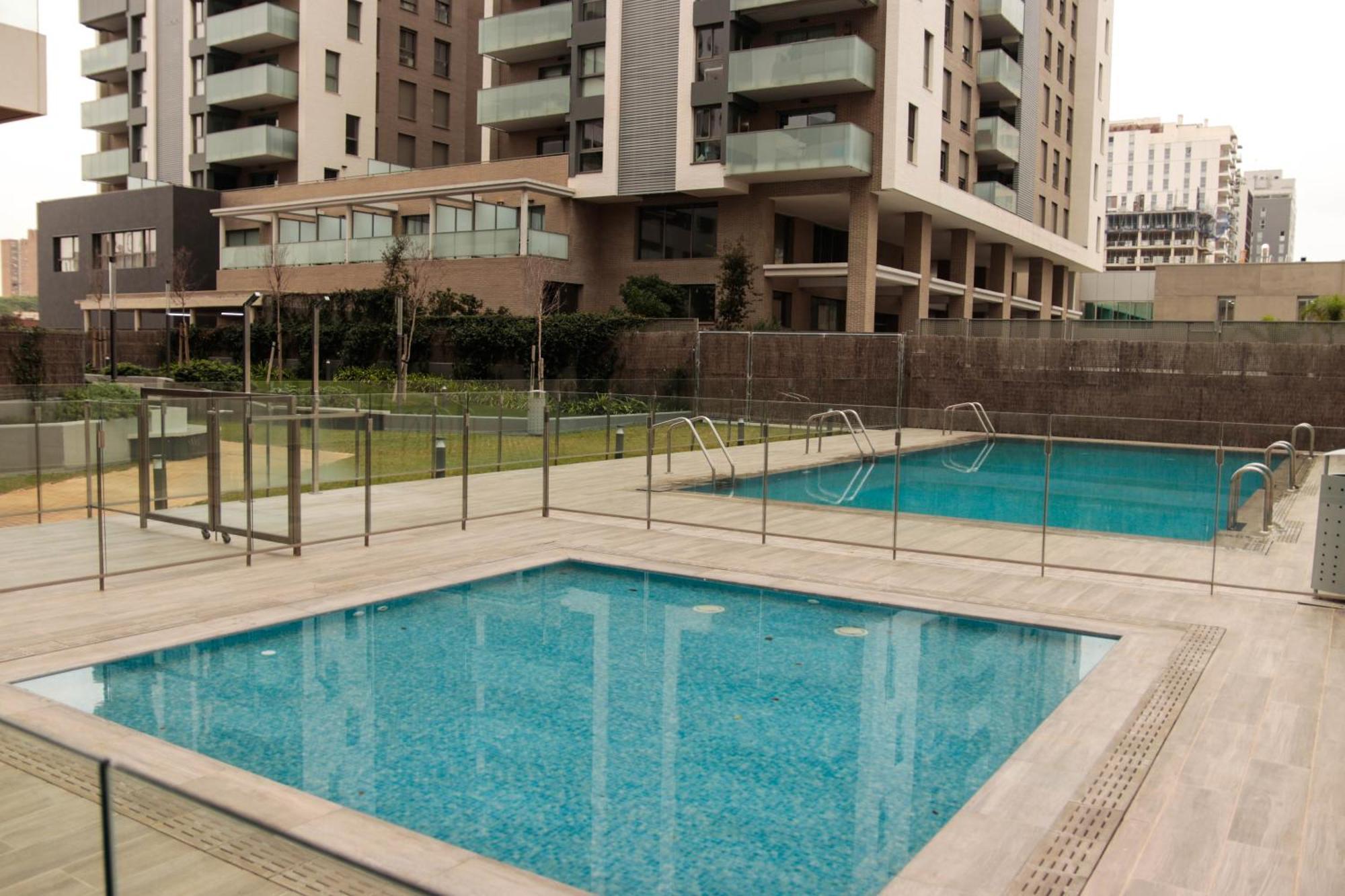 Espectacular Loft Piscina Y Terraza - Metro L10 - Las Ciencias - Ruzafa - Valencia Centro Extérieur photo