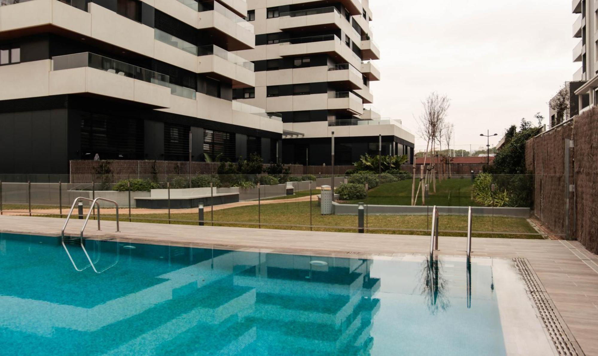 Espectacular Loft Piscina Y Terraza - Metro L10 - Las Ciencias - Ruzafa - Valencia Centro Extérieur photo